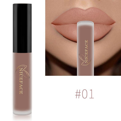 Waterproof Long Lasting Moisturizing Nude Matte Liquid Lipstick