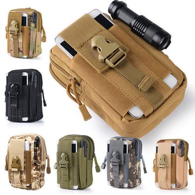 Outdoor Camouflage Tactical Utility Belt Waist Pouch