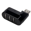 3 Ports USB Rotate Splitter Adapter Hub