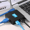 Aluminum External 4 Ports USB 3.0 Hub