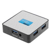 Aluminum External 4 Ports USB 3.0 Hub